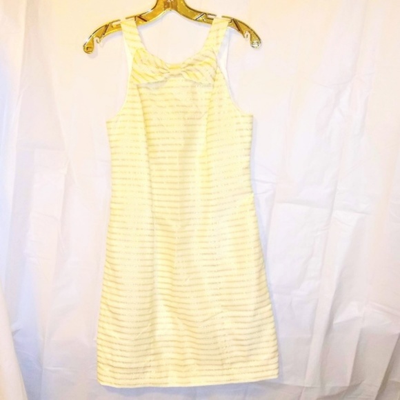 NWOT Lilly Pulitzer Henley Metallic Sheath Dress 4 - Picture 5 of 8